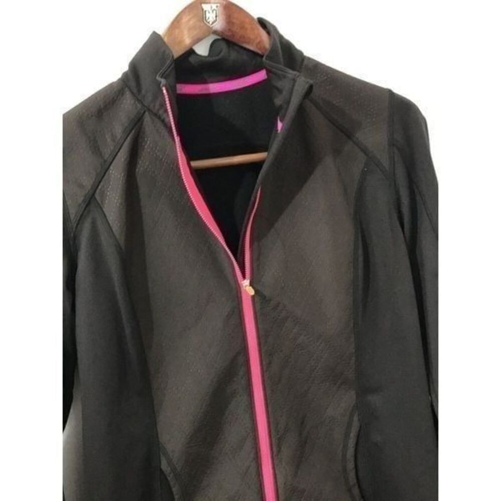 Avia full zipper brown jacket size S 0611